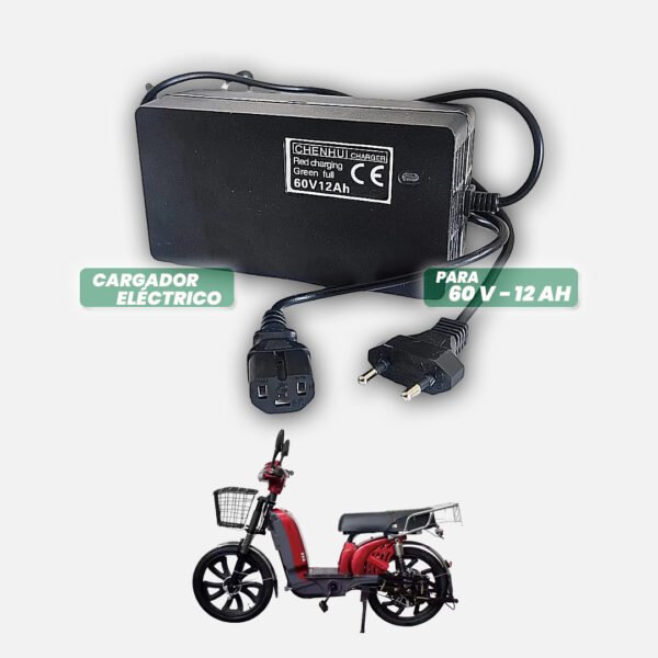 Cargador 60V-12Ah para Baterías de Plomo