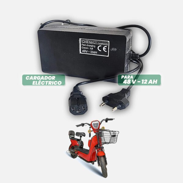 Cargador 48V-12Ah para Baterías de Plomo