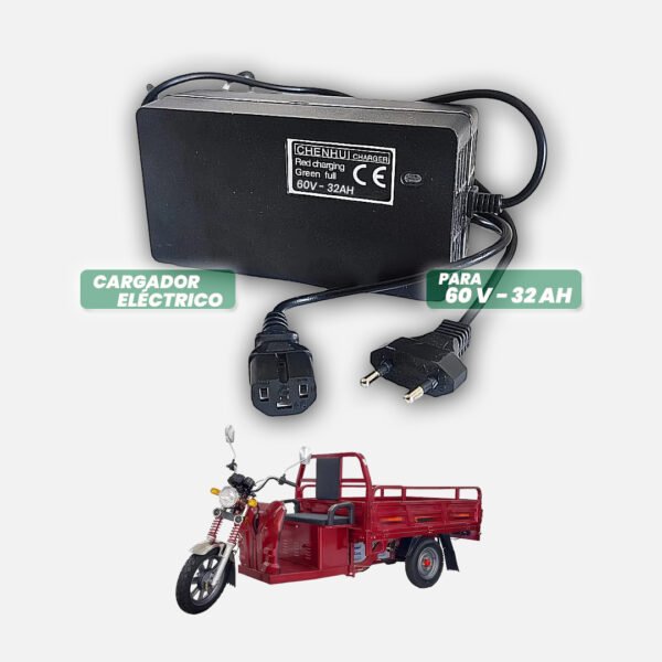 Cargador 60V-32Ah para Baterías de Plomo