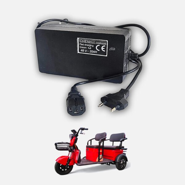 Cargador 48V-20Ah para Baterías de Plomo