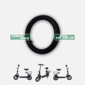 Cámara para bicicleta eléctrica 12-2.25-2.50-3.0